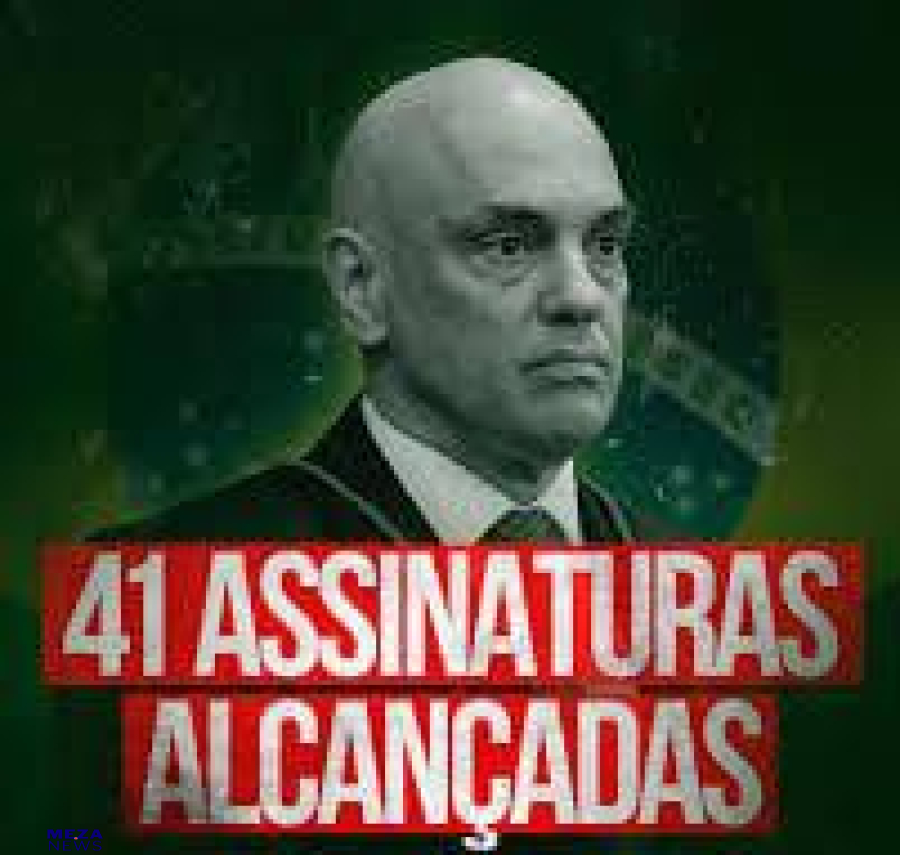 O cerco se fecha: Senado reúne 41 assinaturas para impeachment de Alexandre de Moraes