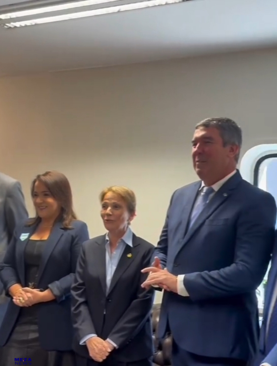 Eduardo Riedel oficializa filiação ao PP e assume vice-presidência da Executiva Nacional