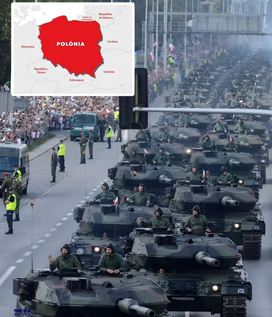 Polônia Reforça Fronteira com Belarus: 40 Mil Soldados em Resposta a Exercícios Militares Conjuntos com a Rússia