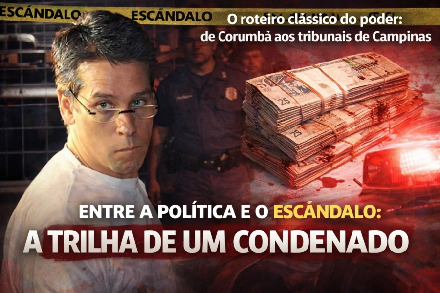 O roteiro clássico do poder: de Corumbá aos tribunais de Campinas