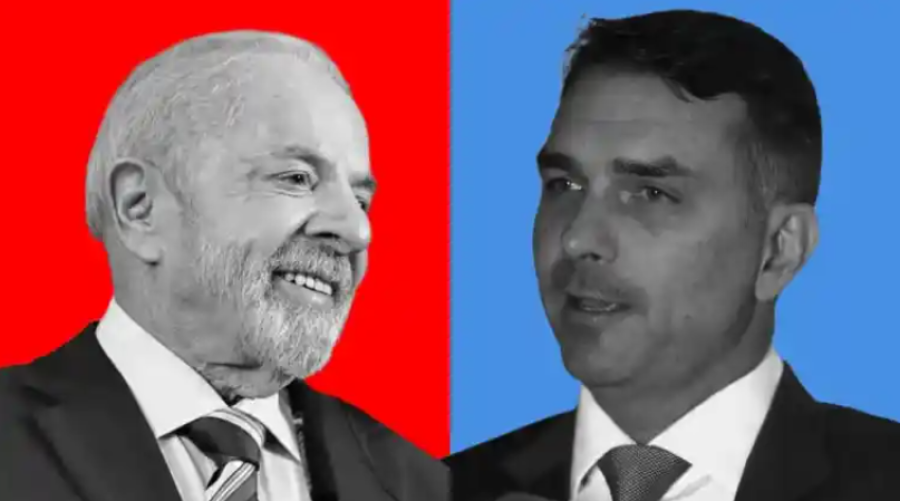 Flávio Bolsonaro empata com Lula no segundo turno, mostra pesquisa