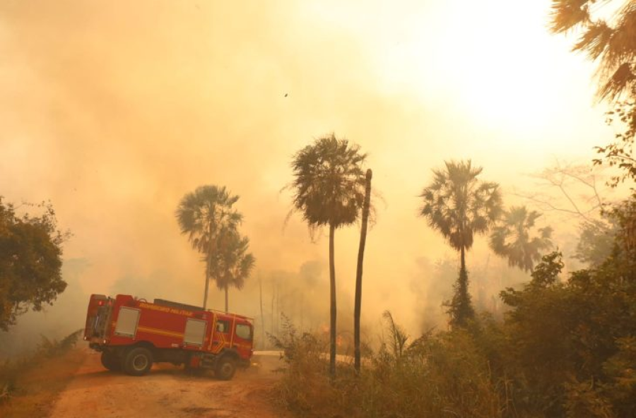 El Niño eleva risco de fogo no Pantanal, e MS assegura resposta estratégica com bases avançadas, aeronaves e tecnologia
