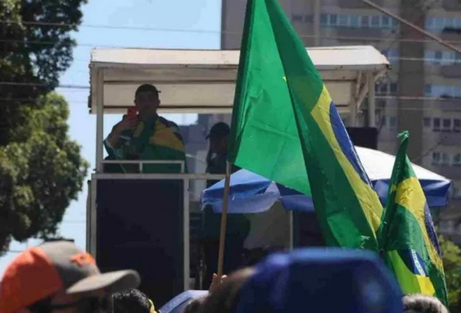 Manifestação em Campo Grande neste domingo protesta contra corrupção na gestão Lula