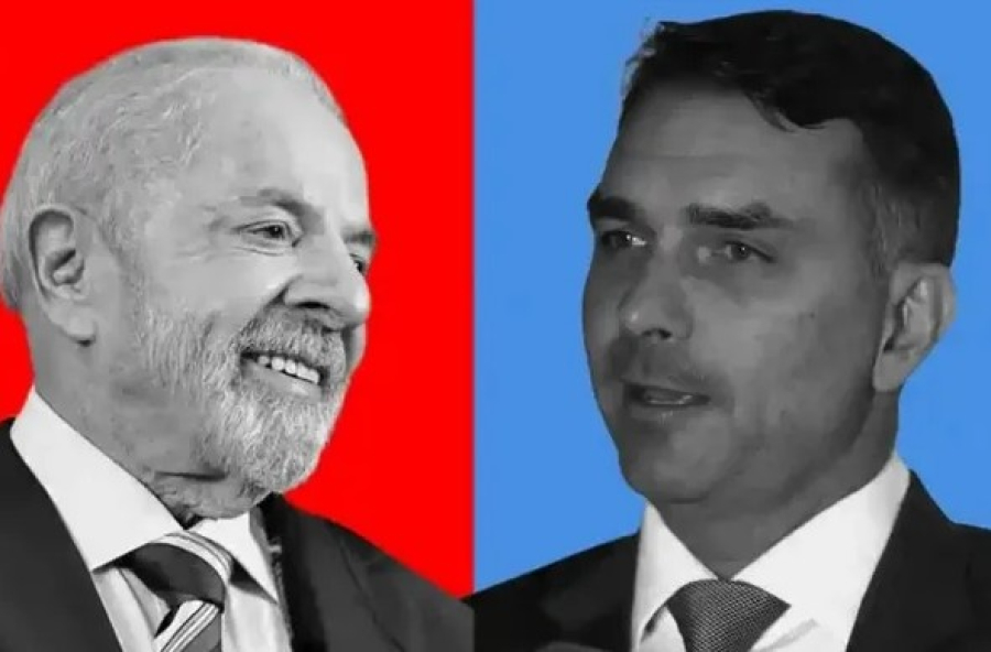 Pesquisa aponta empate técnico entre Lula e Flávio Bolsonaro em cenário de segundo turno