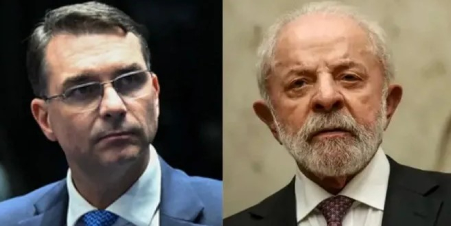 Flávio Bolsonaro empata com Lula em cenário de segundo turno, aponta pesquisa Genial/Quaest