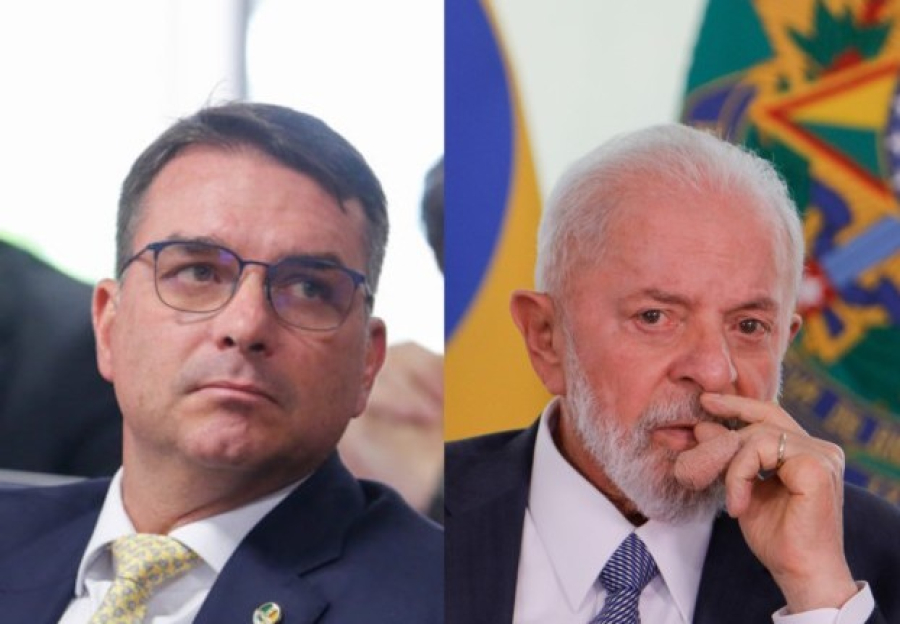 Flávio Bolsonaro abre vantagem sobre Lula no segundo turno, mas empate técnico persiste, aponta Quaest