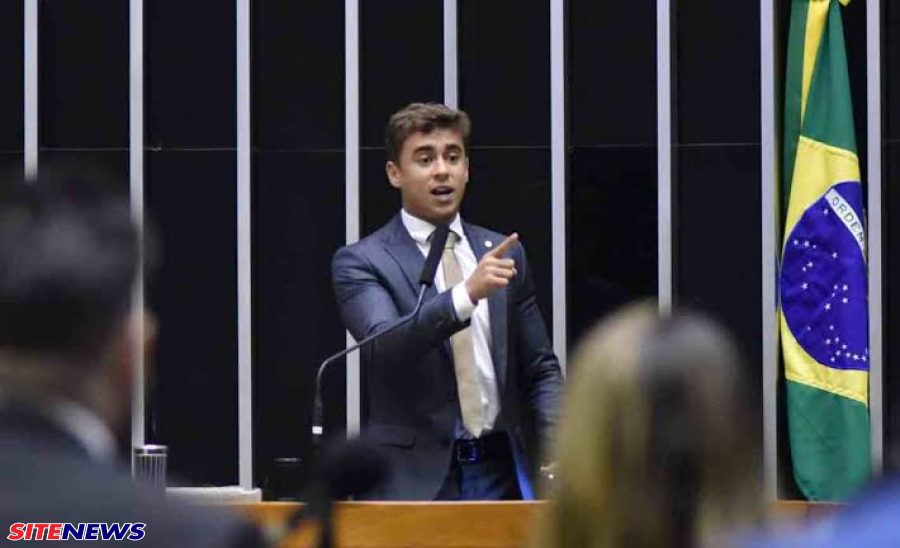 O deputado federal Nikolas Ferreira (PL-MG) fez um duro discurso no Plenário 