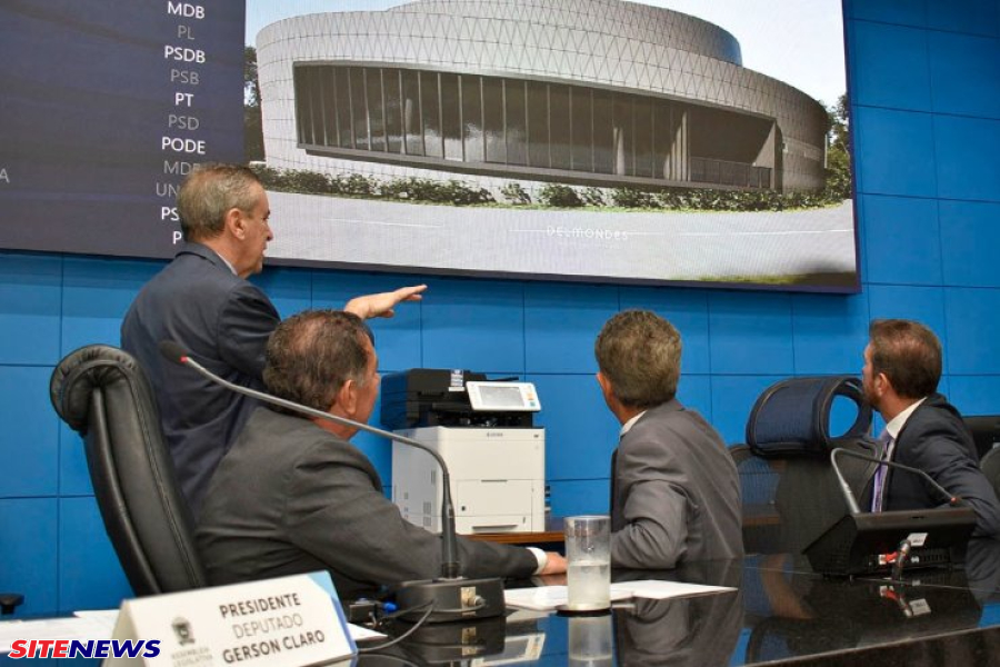 Novo plenário da Assembleia Legislativa ( ALEMS ) deve começar a ser construído esse ano ( 2025 ) 