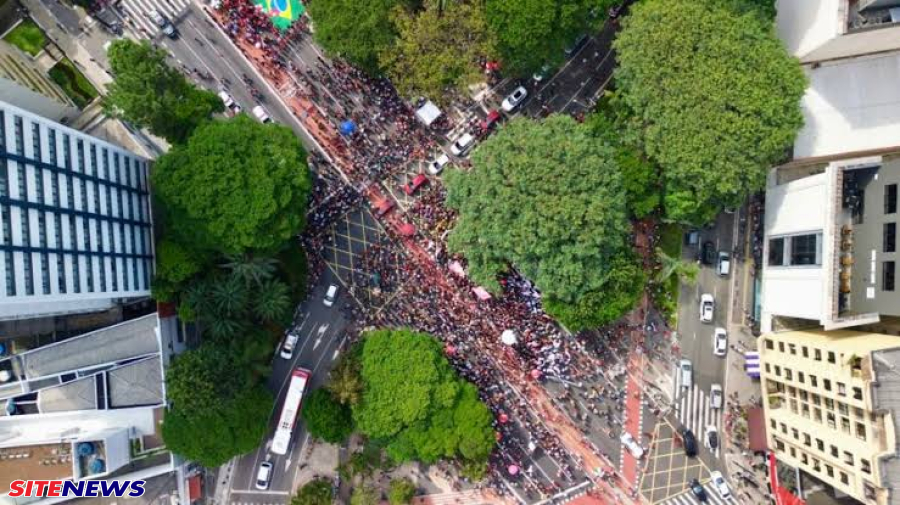 O ato convocado pela esquerda contra anistia na figura do deputado federal Guilherme Boulos teve baixa adesão 