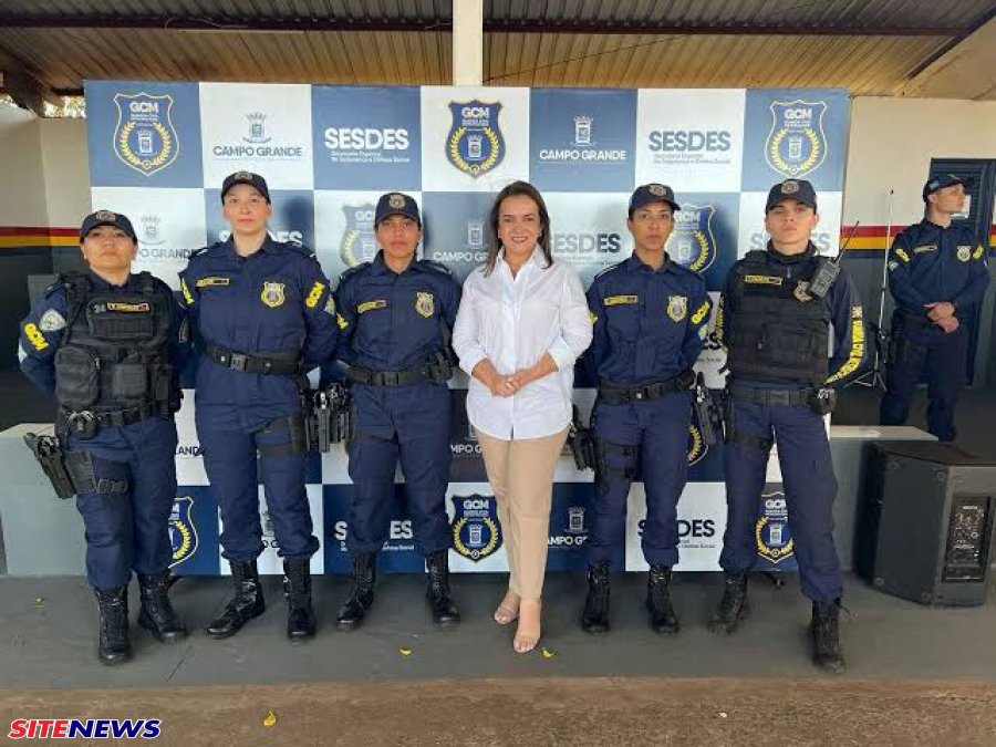 Prefeitura de CG realizou a solenidade de agentes da GCM 