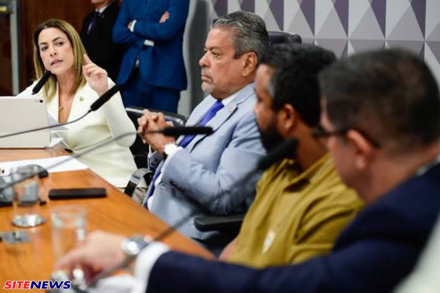 Relatora da CPI das Bets Senadora Soraya Thronicke (Podemos-MS) deu voz de prisão para empresário durante sessão 