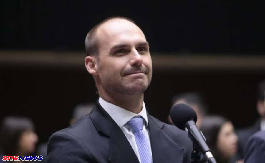PL e Líder da sigla na câmara em defesa de Eduardo Bolsonaro publicaram uma nota oficial “em defesa da liberdade parlamentar” 