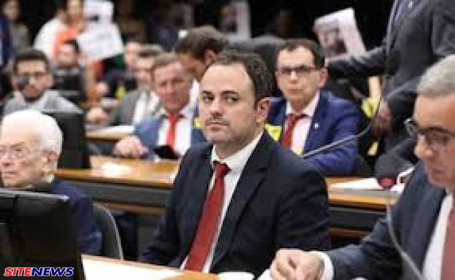 O deputado federal Glauber Braga (PSOL-RJ) chegou a MS em uma caravana nacional para tentar reverter o processo de cassação