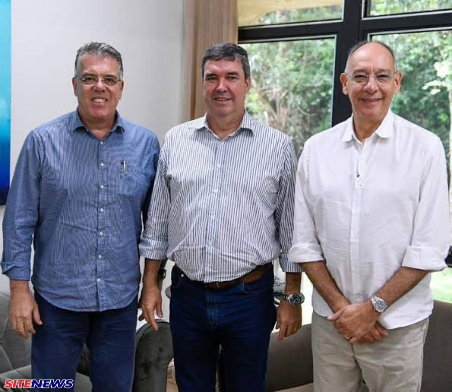 Governador e Prefeito formam aliança para mais pavimentação em Ponta Porã